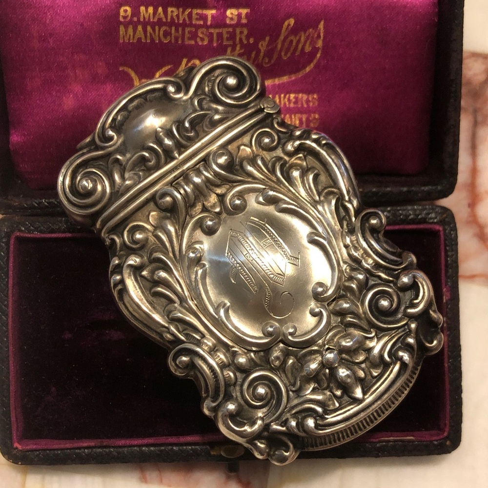 Victorian sterling vesta match safe - Picture 2 of 15